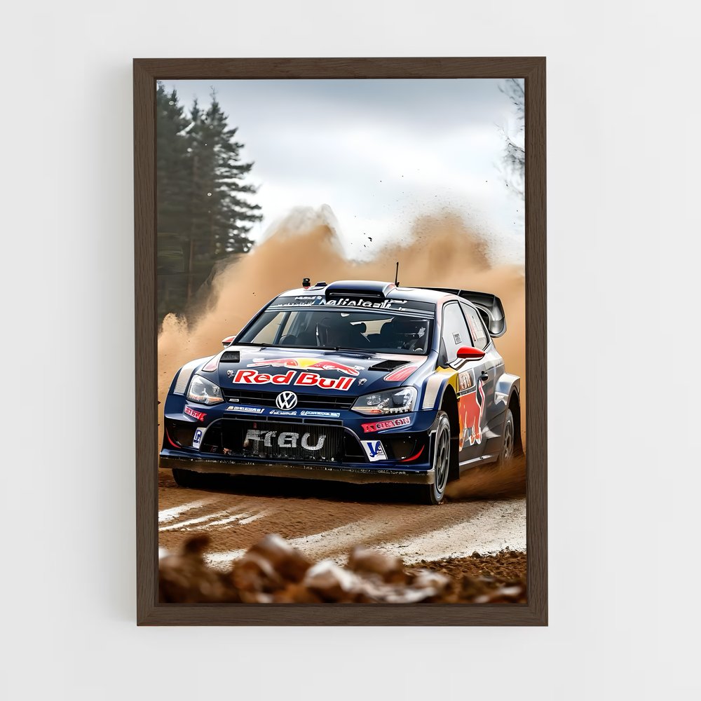Poster Polo wrc éclatant – affiche Volkswagen (vue 5)